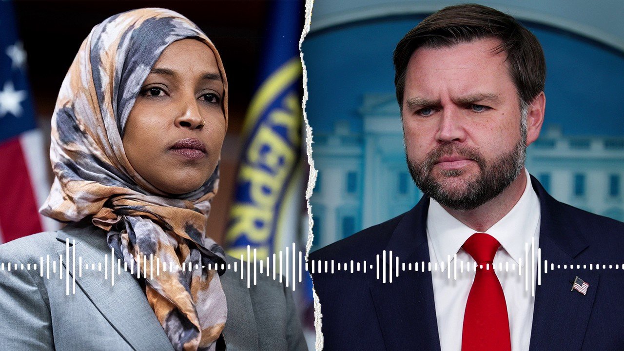Vance slams Ilhan Omar for her 'rage' and 'disdain' for America in his first response after feds raided her DC home